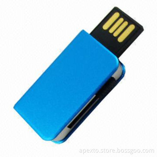 Promotional Mini USB Flash Drives, Support Bootable/Plug-and-play Function/1-32GB Available Capacity